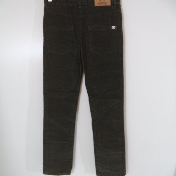 High rise skinny cordoroy pants olive green NWT Appaman Inc Lower East Side NYC - Picture 5 of 9